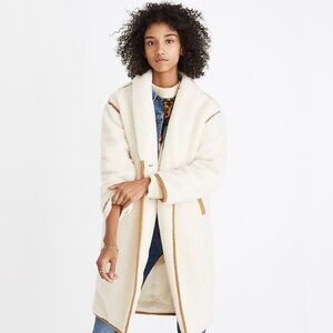 Madewell Sherpa Topcoat size XS